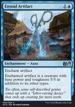 Ensoul Artifact - Magic 2015 (Uncommon) [M15-54]