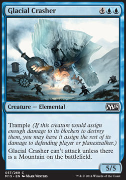 Glacial Crasher - Magic 2015 (Common) [M15-57]