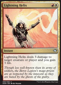 Lightning Helix - Duel Decks: Speed vs. Cunning (Uncommon) [DDN-65]