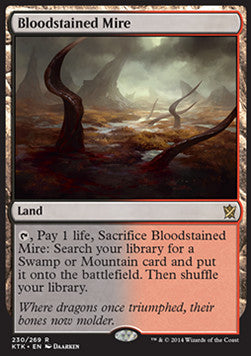 Bloodstained Mire - Khans of Tarkir (Rare) [KTK-230]