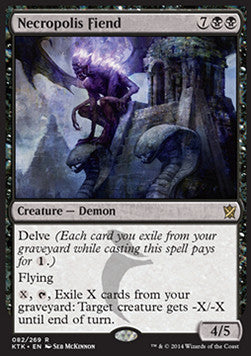 Necropolis Fiend - Khans of Tarkir (Rare) [KTK-82]