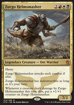 Zurgo Helmsmasher - Khans of Tarkir (Mythic) [KTK-214]