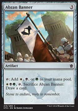 Abzan Banner - Khans of Tarkir (Common) [KTK-215]