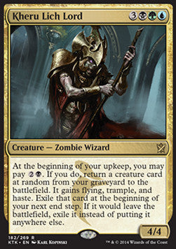 Kheru Lich Lord - Khans of Tarkir (Rare) [KTK-182]