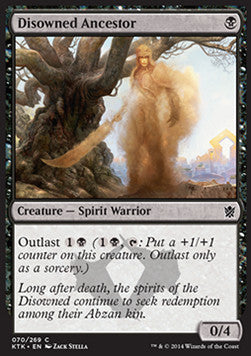 Disowned Ancestor - Khans of Tarkir (Common) [KTK-70]