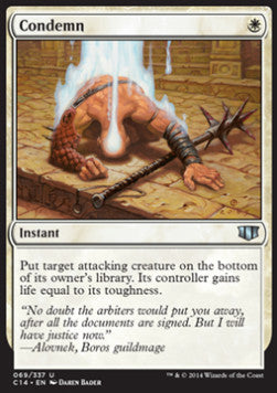 Condemn - Commander 2014 (Uncommon) [C14-69]