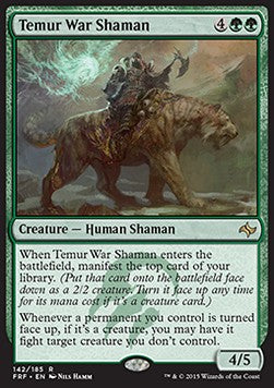 Temur War Shaman - Fate Reforged (Rare) [FRF-142]