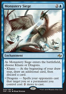 Monastery Siege - Fate Reforged (Rare) [FRF-43]