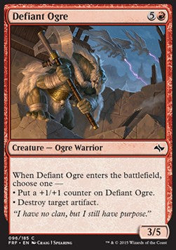 Defiant Ogre - Fate Reforged (Common) [FRF-96]