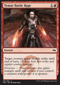 Temur Battle Rage - Fate Reforged (Common) [FRF-116]