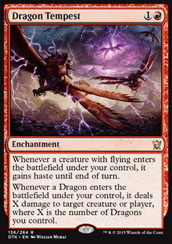 Dragon Tempest⁣ - Dragons of Tarkir⁣ (Rare)⁣ [136]