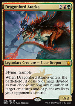 Dragonlord Atarka - Dragons of Tarkir (Mythic) [DTK-216]