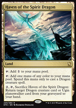 Haven of the Spirit Dragon⁣ - Dragons of Tarkir⁣ (Rare)⁣ [249]