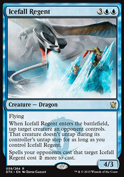 Icefall Regent - Dragons of Tarkir (Rare) [DTK-58]