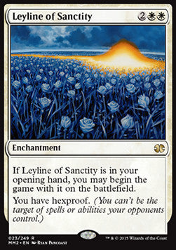 Leyline of Sanctity - Modern Masters 2015 (Rare) [MM2-23]