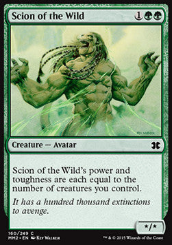 Scion of the Wild - Modern Masters 2015 (Common) [MM2-160]