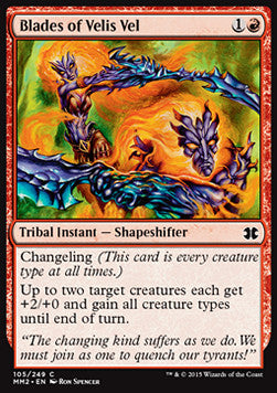 Blades of Velis Vel - Modern Masters 2015 (Common) [MM2-105]
