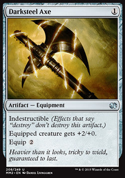 Darksteel Axe - Modern Masters 2015 (Uncommon) [MM2-208]