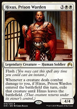 Hixus, Prison Warden - Magic Origins (Rare) [ORI-19]