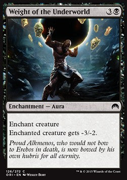 Weight of the Underworld - Magic Origins (Common) [ORI-126]