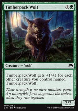 Timberpack Wolf - Magic Origins (Common) [ORI-200]