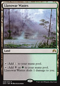 Llanowar Wastes⁣ - Magic Origins⁣ (Rare)⁣ [248]