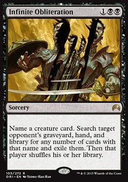 Infinite Obliteration - Magic Origins (Rare) [ORI-103]