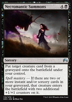 Necromantic Summons - Magic Origins (Uncommon) [ORI-110]