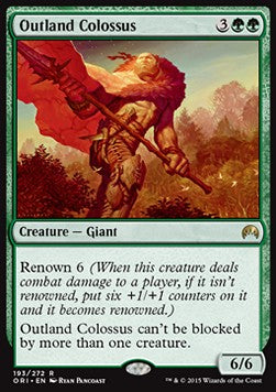 Outland Colossus - Magic Origins (Rare) [ORI-193]