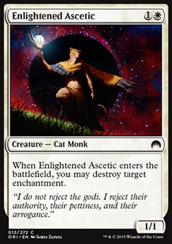 Enlightened Ascetic - Magic Origins (Common) [ORI-12]