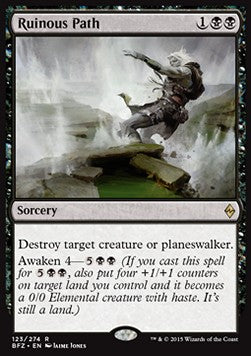 Ruinous Path - Battle for Zendikar (Rare) [BFZ-123]