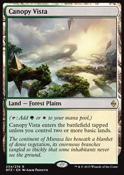 Canopy Vista⁣ - Battle for Zendikar⁣ (Rare)⁣ [234]