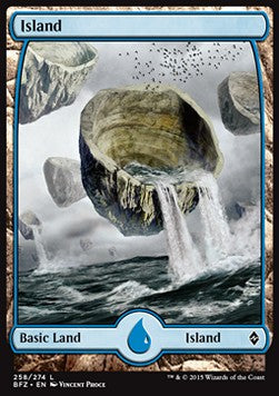 Island (V.7) - Battle for Zendikar (Land) [BFZ-258]