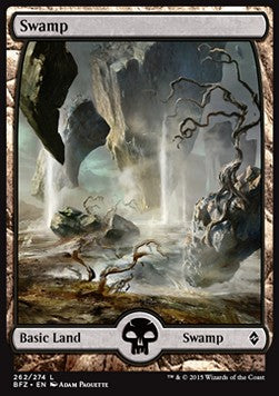 Swamp (V.5) - Battle for Zendikar (Land) [BFZ-262]