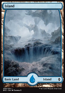 Island (V.9) - Battle for Zendikar (Land) [BFZ-259]
