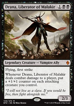 Drana, Liberator of Malakir⁣ - Battle for Zendikar⁣ (Mythic)⁣ [109]