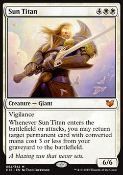Sun Titan - Commander 2015 (Mythic) [C15-82]