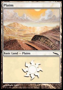 Plains (V.1) - Mirrodin (Land) [MRD-287]