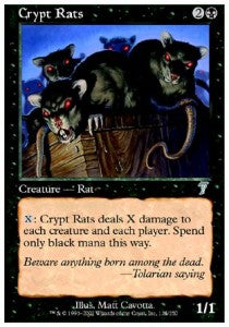 Crypt Rats - Seventh Edition (Uncommon) [7ED-125]