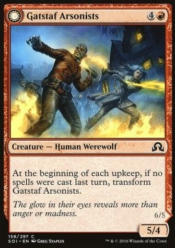 Gatstaf Arsonists / Gatstaf Ravagers - Shadows over Innistrad (Common) [SOI-158]