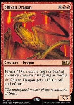 Shivan Dragon - Welcome Deck 2016 (Rare) [W16-13]