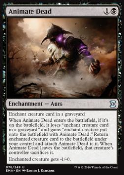 Animate Dead - Eternal Masters (Uncommon) [EMA-78]