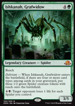 Ishkanah, Grafwidow - Eldritch Moon (Mythic) [EMN-162]