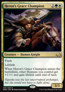 Heron's Grace Champion - Eldritch Moon (Rare) [EMN-185]