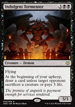 Indulgent Tormentor - Duel Decks: Nissa vs. Ob Nixilis (Rare) [DDR-53]