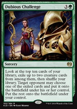 Dubious Challenge - Kaladesh (Rare) [KLD-152]