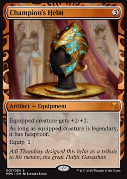 Champion's Helm - Kaladesh Inventions (Masterpiece) [KLDS-7]