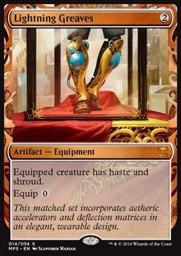 Lightning Greaves - Kaladesh Inventions (Masterpiece) [KLDS-14]