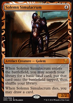 Solemn Simulacrum - Kaladesh Inventions (Masterpiece) [KLDS-25]