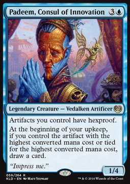 Padeem, Consul of Innovation - Kaladesh (Rare) [KLD-59]